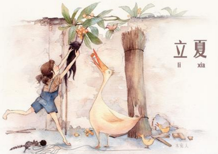  春日已去，夏日來(lái)臨（立夏）