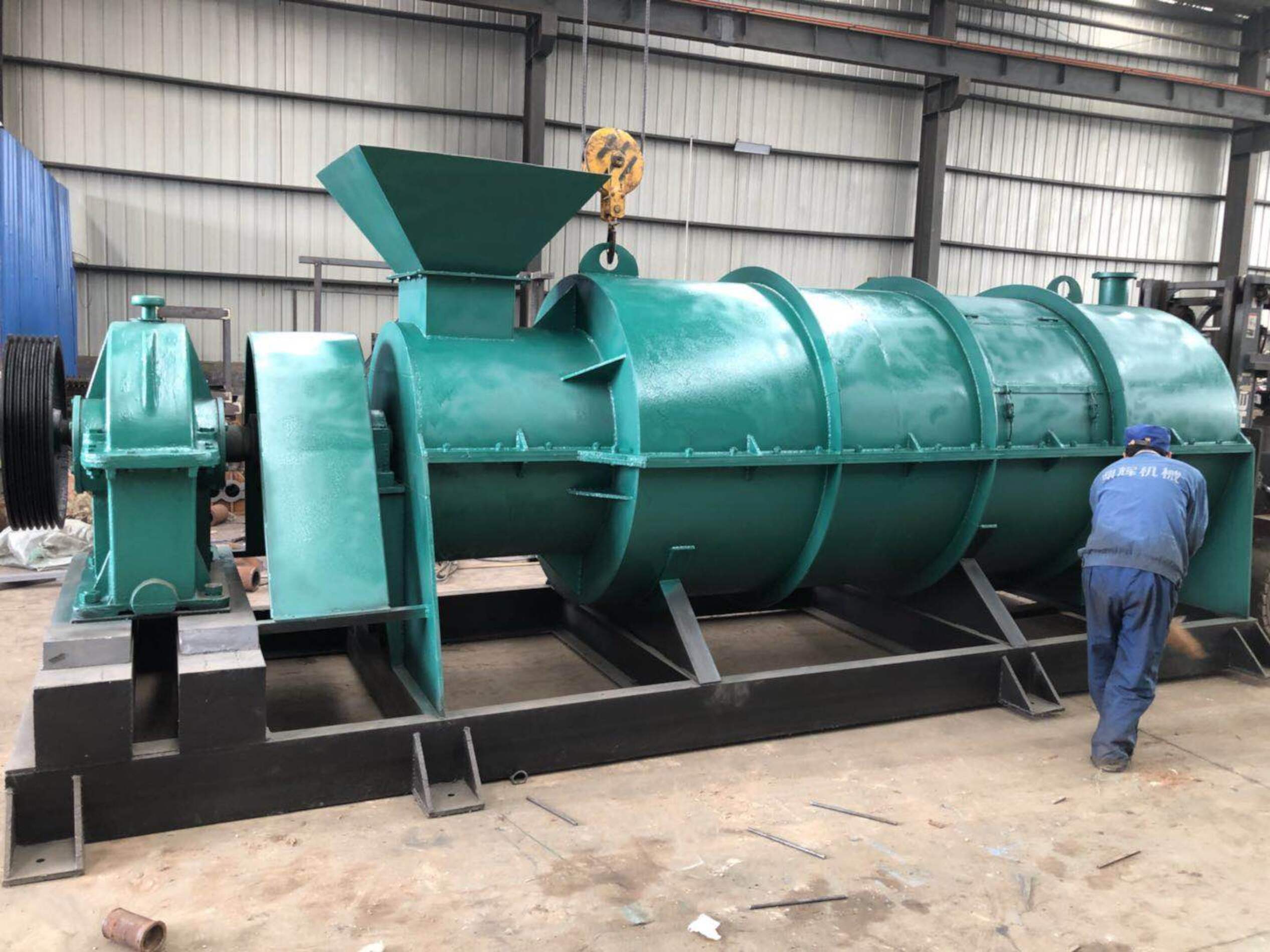 豬糞有機(jī)肥優(yōu)勢及生產(chǎn)線工藝流程